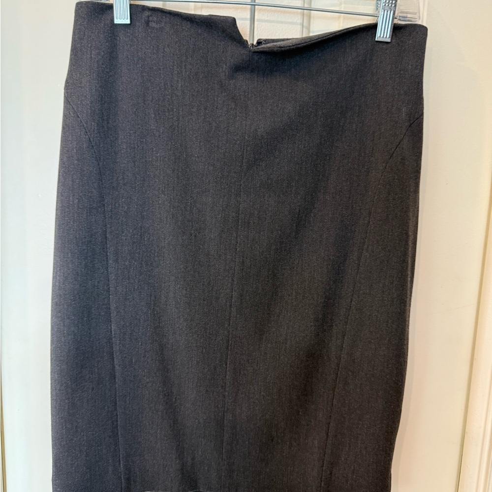 Express Charcoal Pencil Skirt